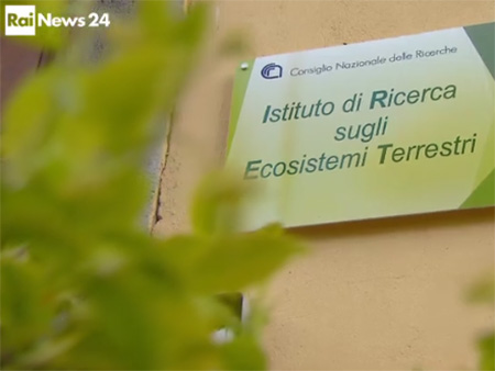 Immagine del cartello di ingresso della sede IRET di Porano